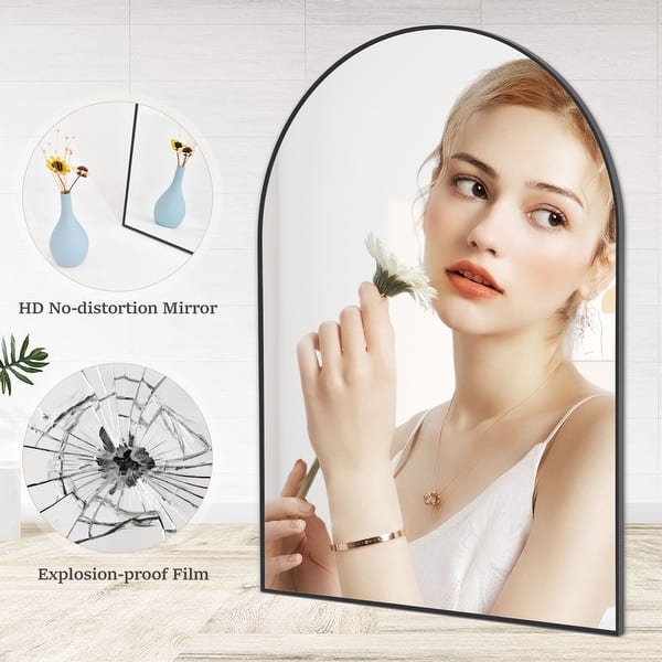 YVANLA Arch Bathroom Wall Mounted Vanity Mirror On Sale Bed Bath & Beyond 36416626