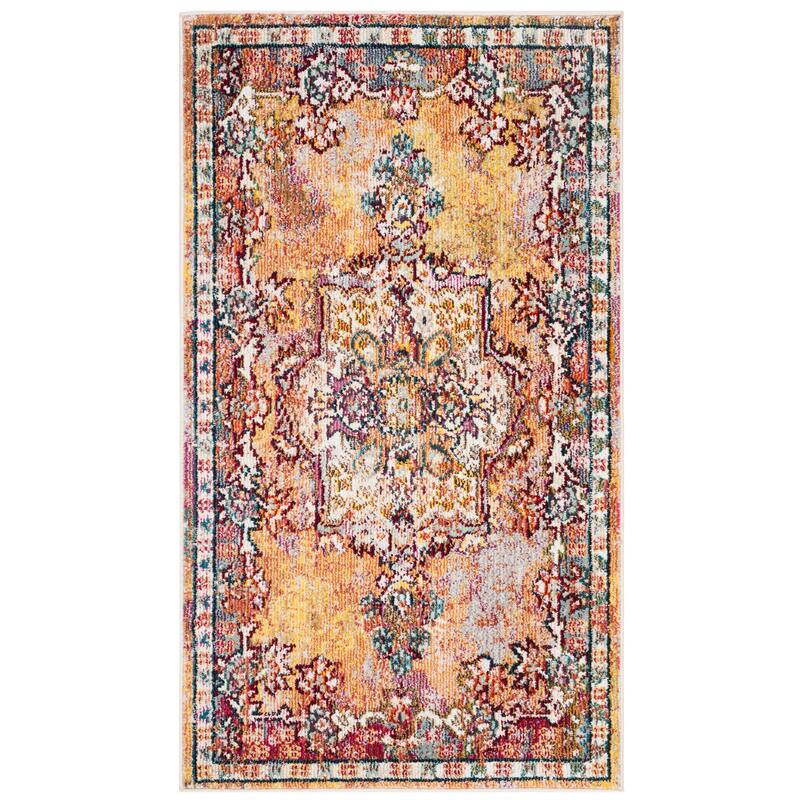 SAFAVIEH Savannah Zakiyyah Boho Oriental Polyester Rug