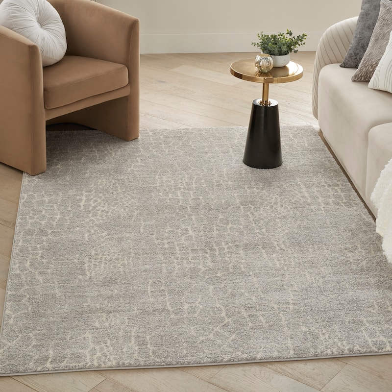 Nourison Gemma Indoor only Beige Animals Area Rug