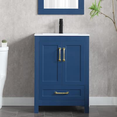 Bathroom Vanity Set W/Drop in Sink Faucet Cabinet Combo
