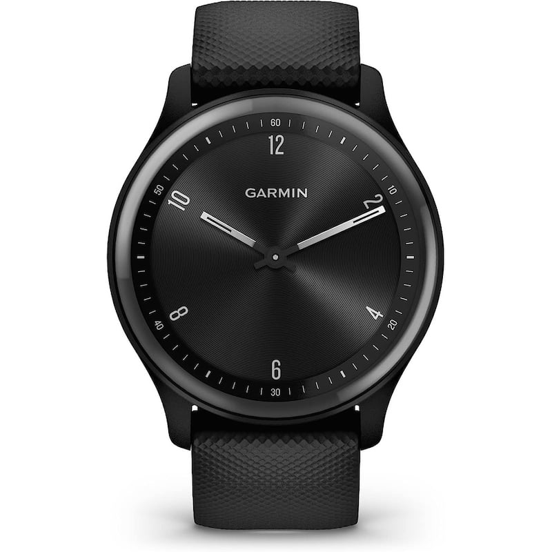 Garmin G010-N2566-00 Vivomove Sport Smartwatch, Black