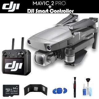 Shop Dji Mavic 2 Pro With Smart Controller With 64gb Memory Card Memory Card Wallet Cleaning Kit And More Starter Bundle Overstock 27736157