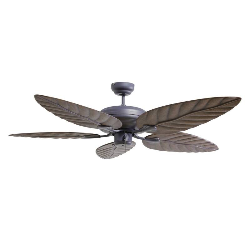 Design House 52" 5 Blade Indoor / Outdoor Ceiling Fan with Leaf-Shaped