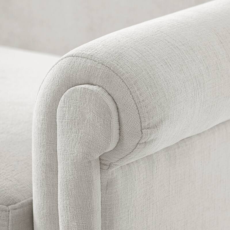 Christopher Knight Home - Modern Upholstered Loveseat Sofa with Rolled Arms