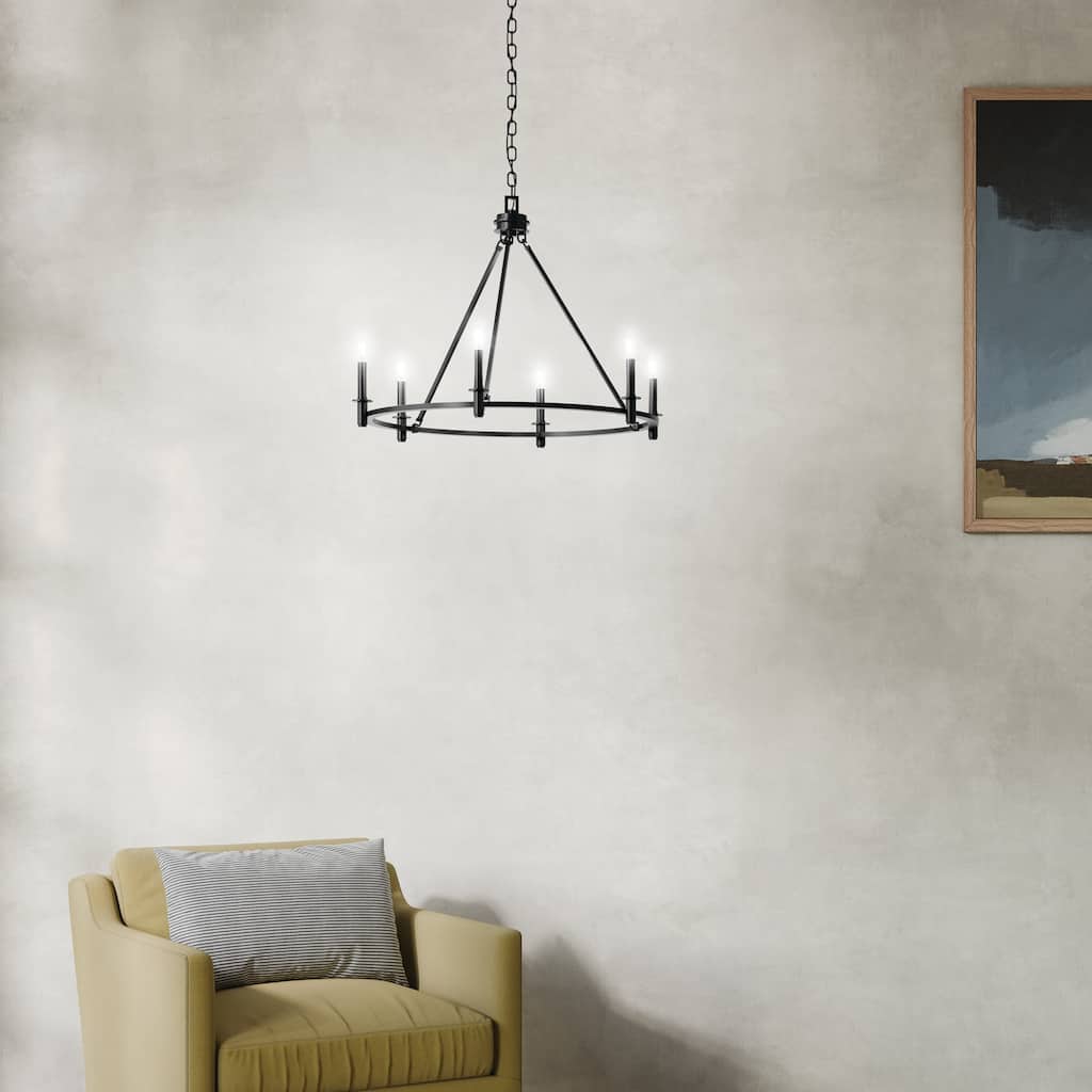Kichler Lighting Carrick 32.25 in. 6-Light Chandelier