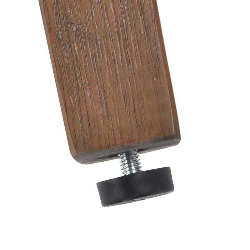 Upholstered Armless Dining Table Chairs Set of 2 with Hardwood Frame Curved Backrest for Kitchen Room