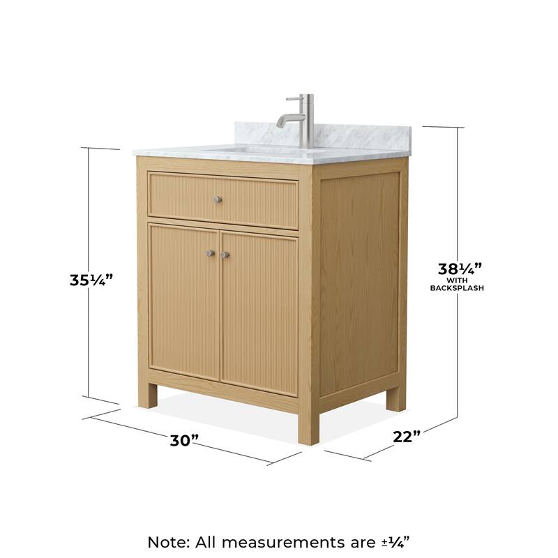 Wyndham Collection WCF9292-30S-CMUNSMXX Pendry 30" Free Standing