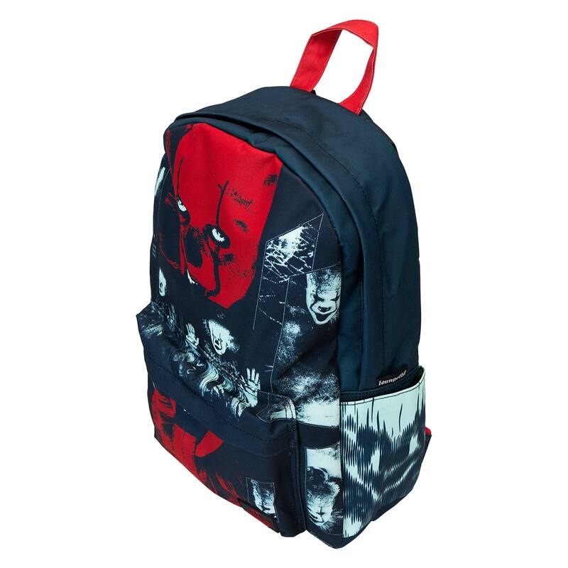 IT Pennywise I Heart Horror Glow Nylon Full-Size Backpack
