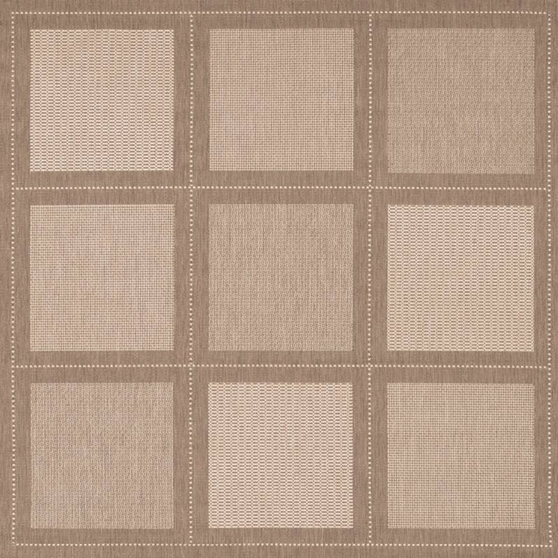 Dream Decor Rugs Pergola Checkers Indoor Outdoor Area Rug