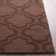 preview thumbnail 15 of 56, Hand-Woven Ali Tone-on-Tone Moroccan Trellis Wool Rug (9' x 12') - 9' x 12'