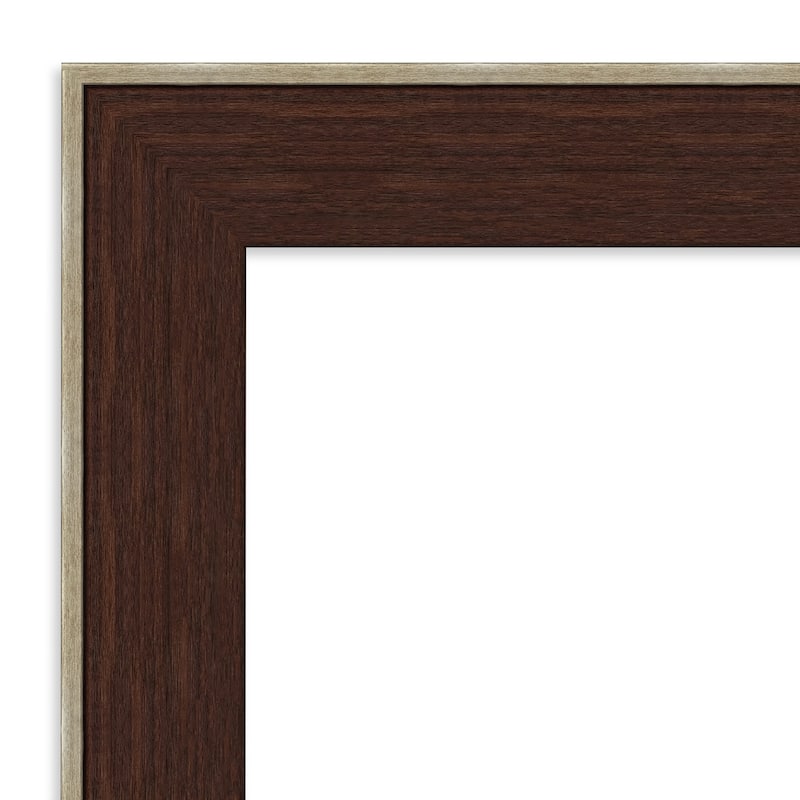 Non-Beveled Full Length On The Door Mirror - William Frame