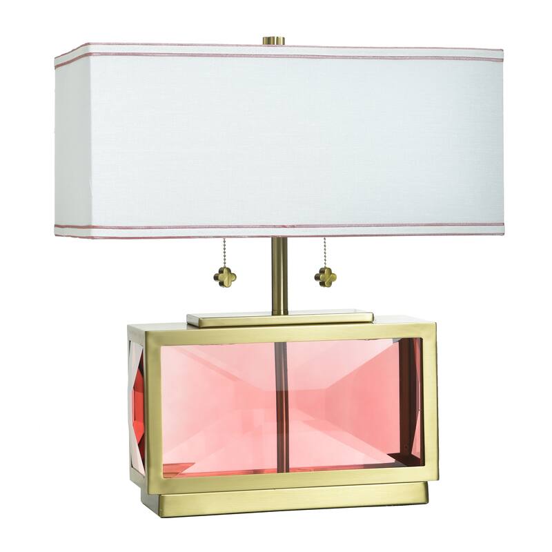 Tamara Day for Stylecraft Celeste Pure Crystal Glass Table Lamp