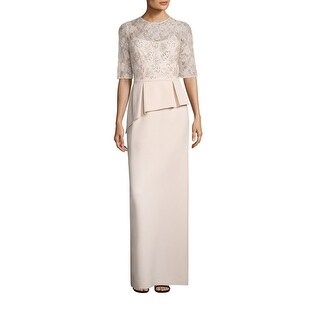 teri jon peplum gown