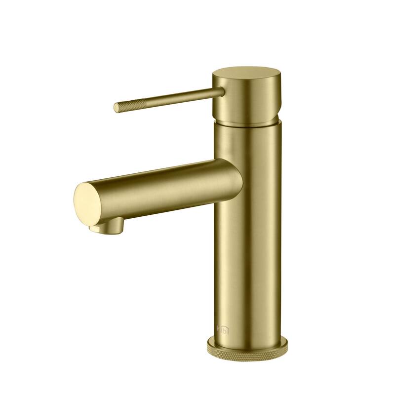 Luxury Single Hole Bathroom Faucet