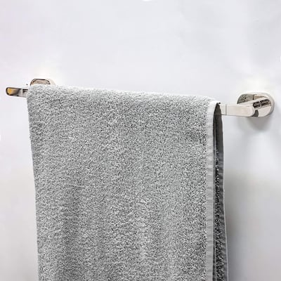 Moscow Series Nickel Bathroom Towel Bar (18 Inch)