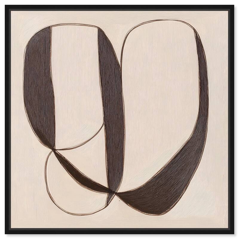 Deia III Canvas by Art Remedy - Black - 40" x 40"