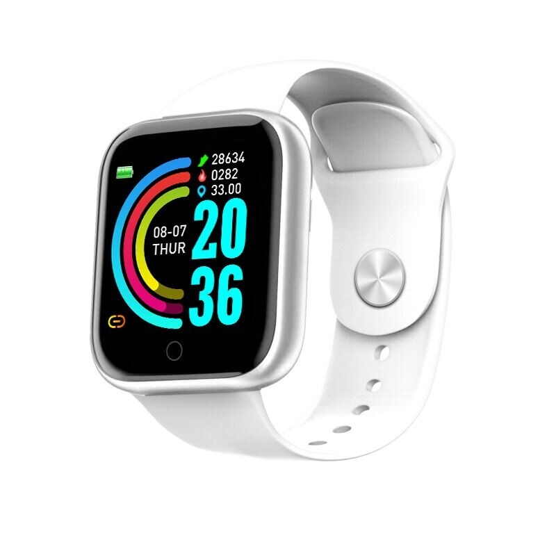 colorful smart bluetooth fitness tracker watch