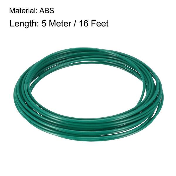 Shop 5 Meter 16 Ft Abs 3d Pen 3d Printer Filament 1 75 Mm Green On Sale Overstock 29830528