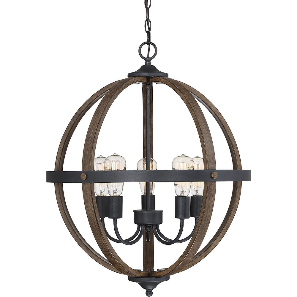 Bellevue 5 Light 22" Wide Chandelier