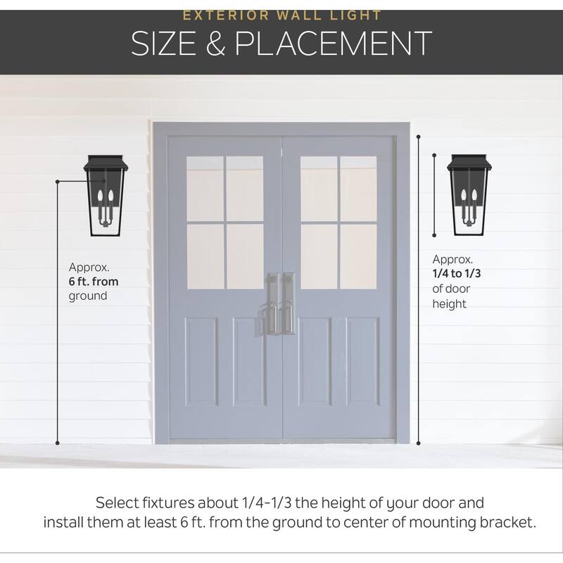Kichler 59541 Arkville 14" Tall Outdoor Wall Sconce