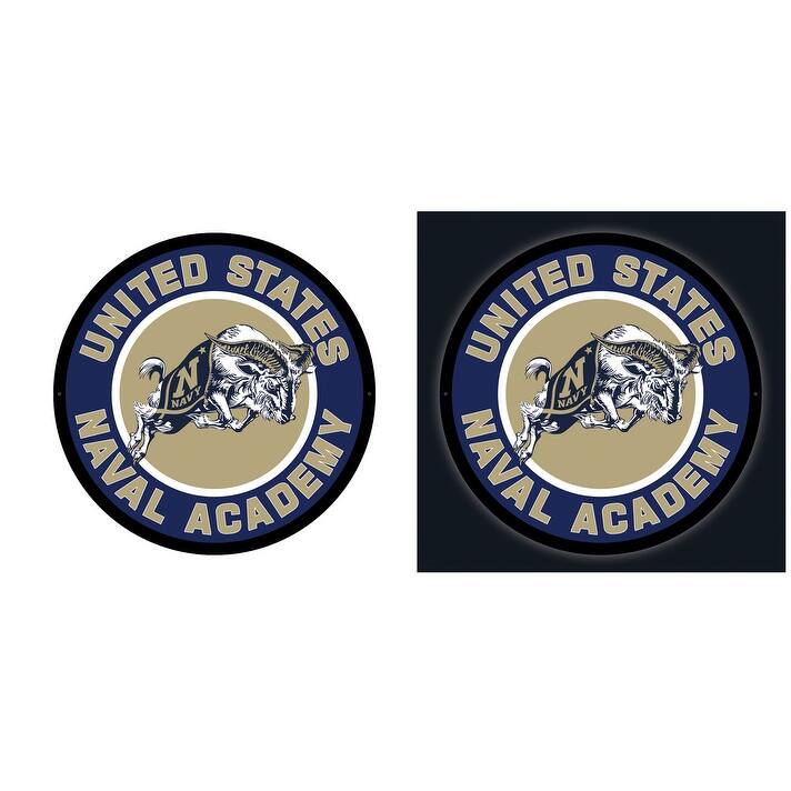 US Naval Academy LED Lighted Sign - Tan