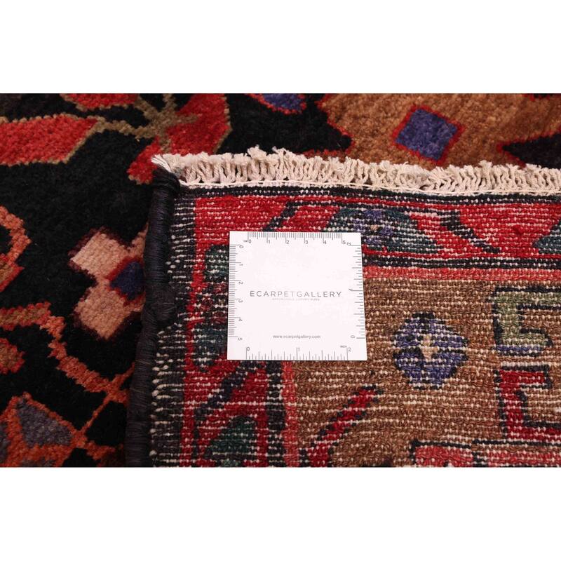 ECARPETGALLERY Hand-knotted Anatolian Vintage Dark Navy Wool Rug - 5'2 x 9'1