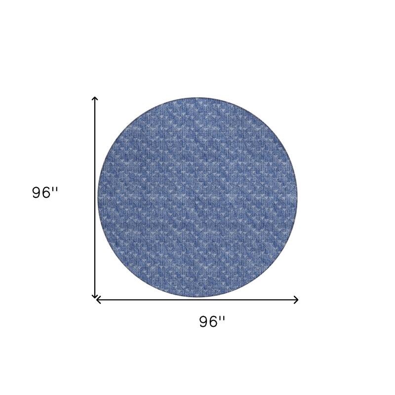 Alfiri Sleek Geometric Weather Resistant Timeless Fusion Outdoor Rug