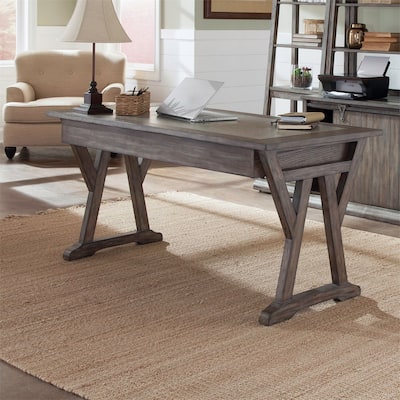 Stone Brook Rustic Saddle Laptop Desk