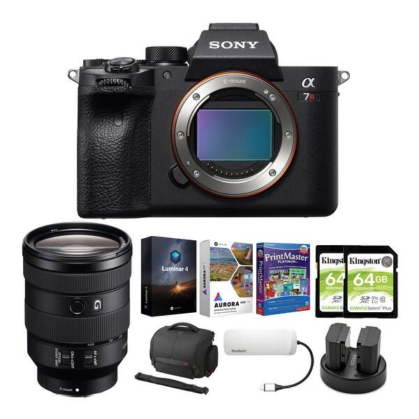 Shop Sony Alpha A7r Iv Mirrorless Digital Camera W 24 105mm Lens Bundle Overstock 30686730