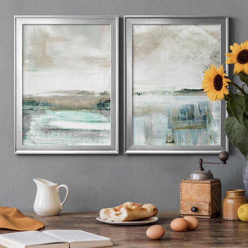 Summer Teal I Premium Framed Print - Ready to Hang - Multi-Color