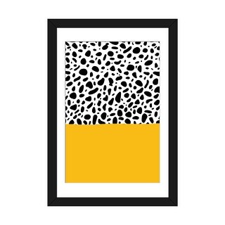 iCanvas "Dalmatian - Yellow" by Galaxy Eyes - Bed Bath & Beyond - 37461112