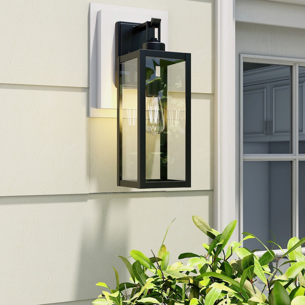4Pack-1 Light Outdoor Wall Light - 5.9"x7.83"x17.99"