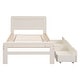 preview thumbnail 7 of 7, Twin Size Platform Bed w/Drawers & Headboard, Twin Bed Frame for Kids