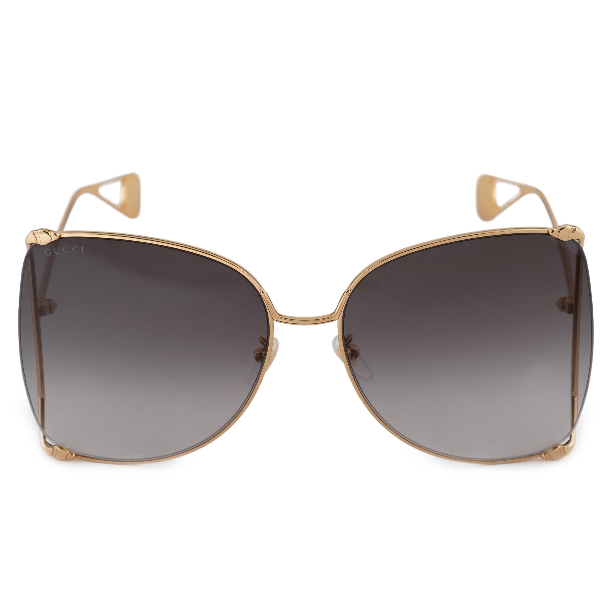 gucci oversized round sunglasses