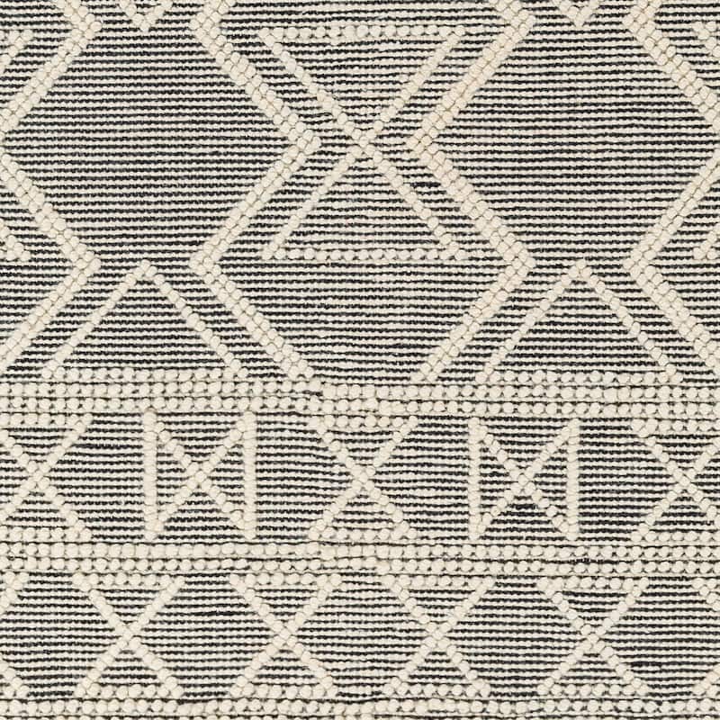 Livabliss Kenaz Handmade Tribal Wool & Jute Area Rug