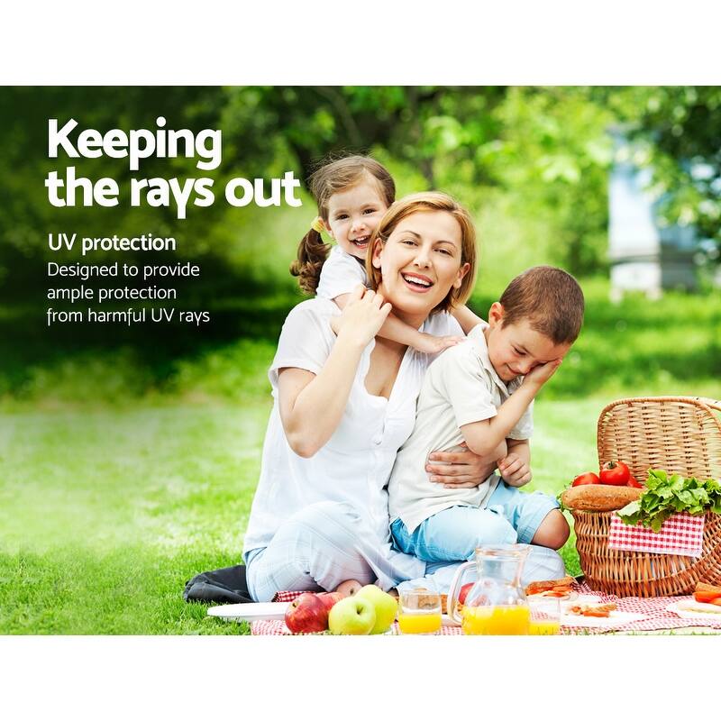 10'x20' EZ Pop Up Canopy Outdoor Portable Party Folding Tent with 6 Removable Sidewalls + Carry Bag + 4pcs Weight Bag