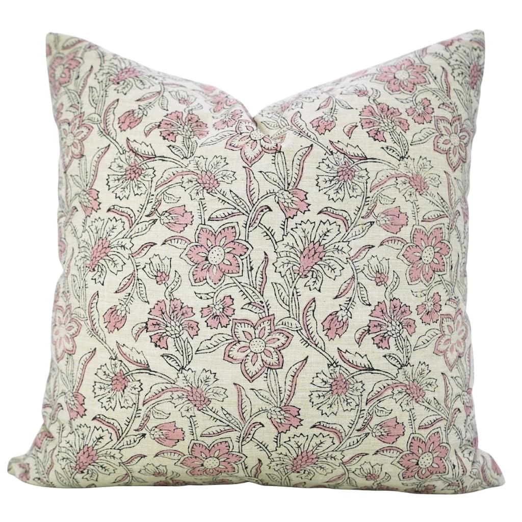 Fabdivine Pillowcase Floral Home Decor 18x18 Inch Cushion Cover, Jarul