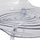 preview thumbnail 29 of 37, LeisureMod Astor Set of 4 Acrylic Plastic Transparent Dining Side Chair With Chrome Base for Home Kitchen Restaurant