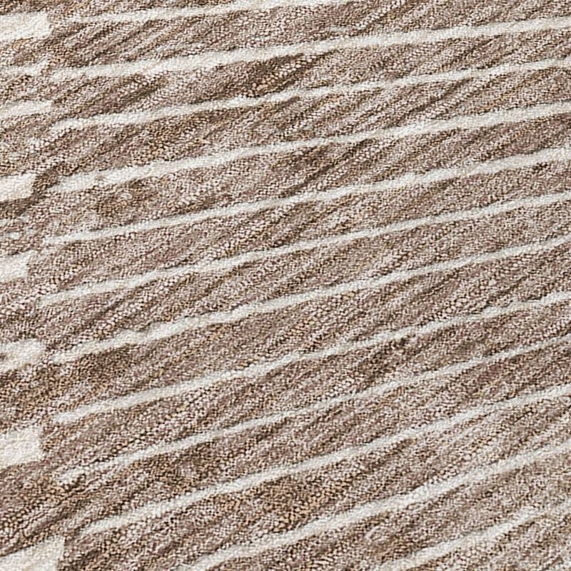 Alnana Contemporary Abstract Weather Resistant Classic Meets Modern Outdoor Rug
