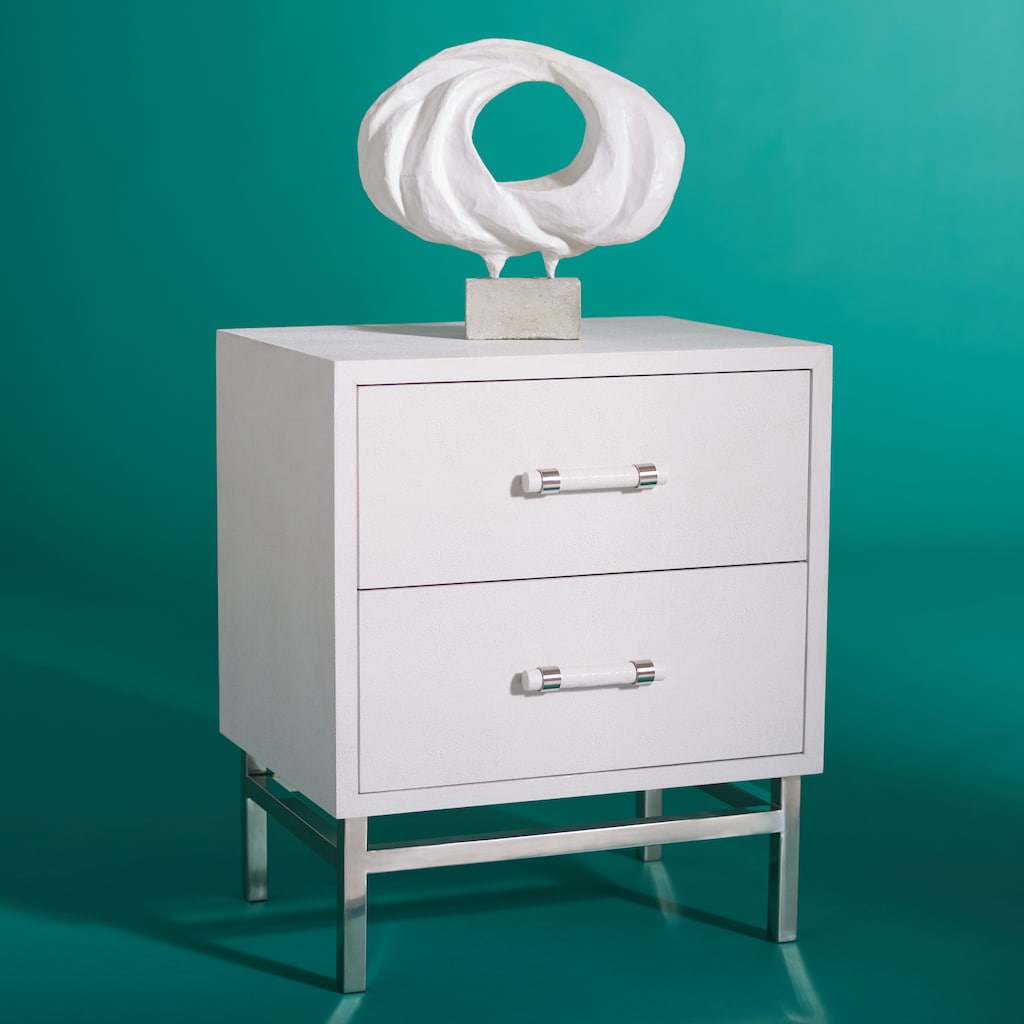 SAFAVIEH Couture Viviyana 2-Drawer Nightstand