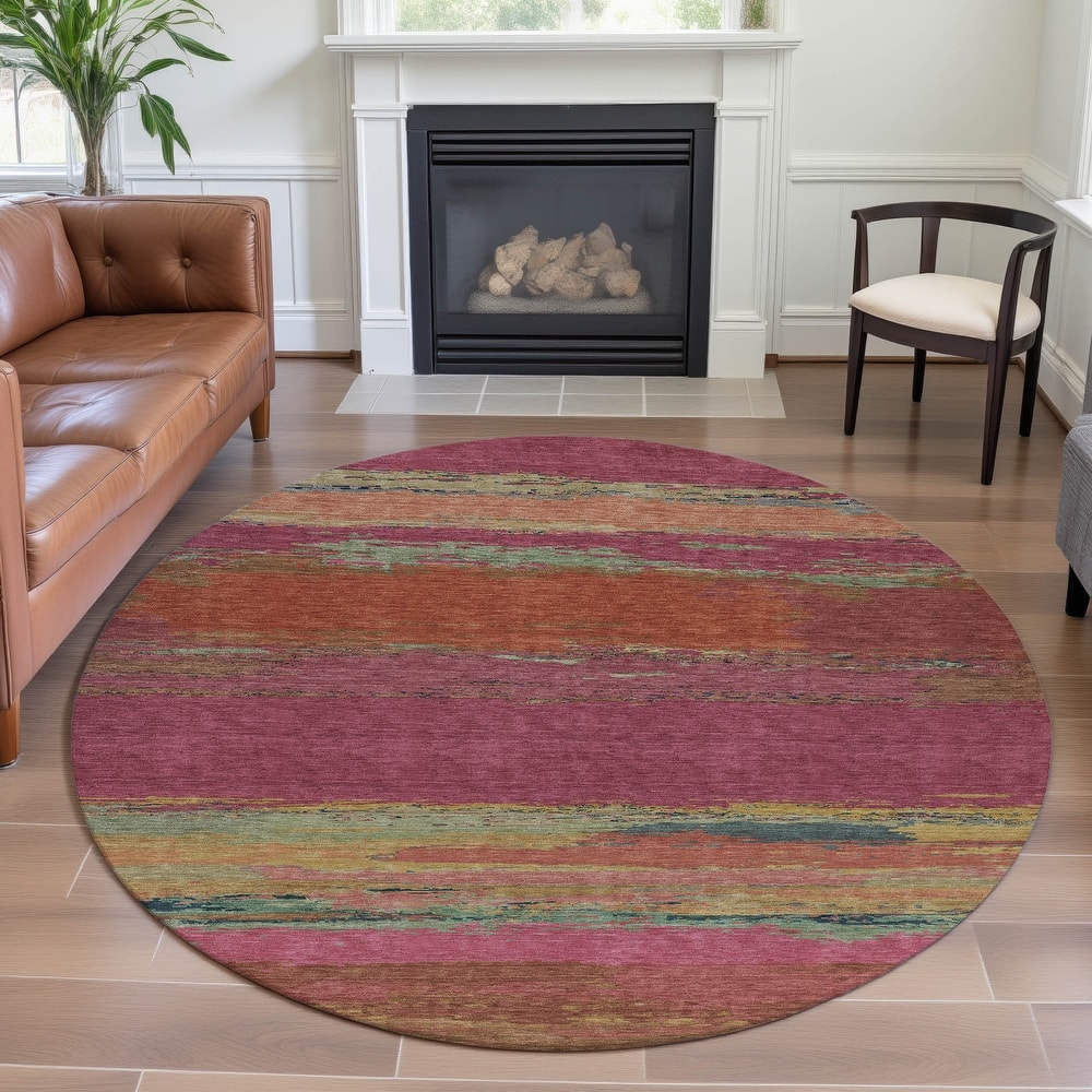 Premium Washable Super Soft Abstract Ombre Mayfield Rug