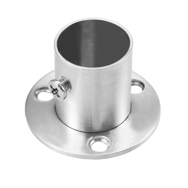 Pipe Bracket22mm DiaWall Mounted Hanging Rail Rod Support Socket
