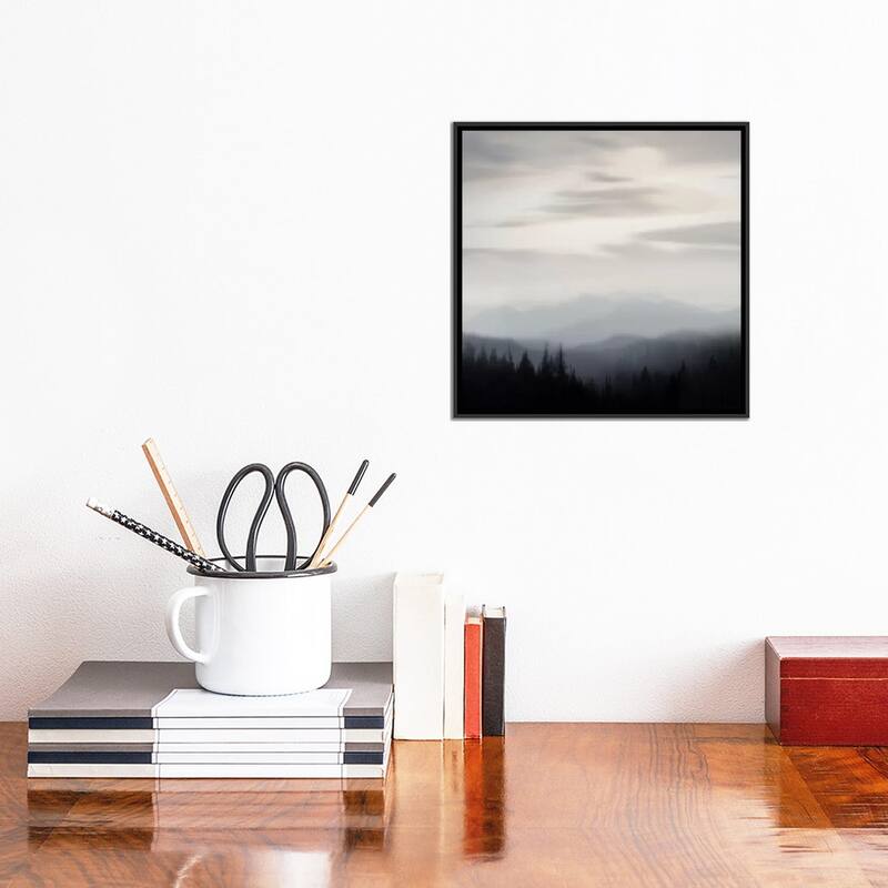 iCanvas "Mountain Vista II" by Madeline Clark Framed Canvas Print