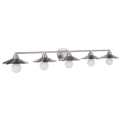 Craftmade 125465 Isaac 5 Light 46" Wide Vanity Light