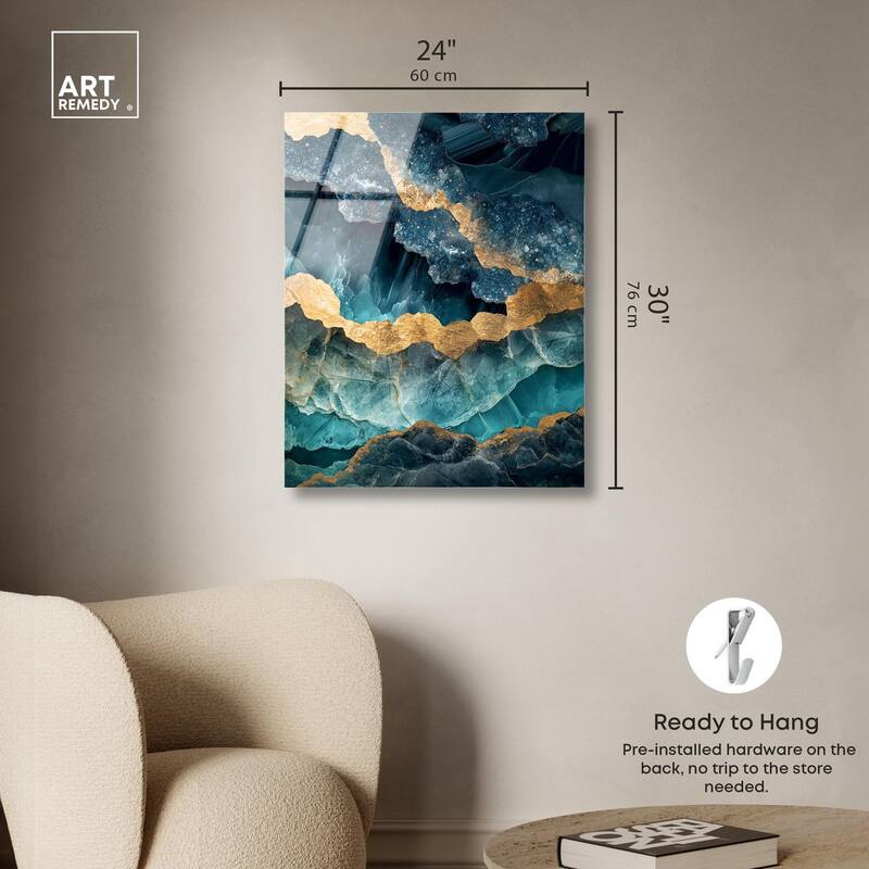Power Edge II Acrylic by Art Remedy, Ready to Hang