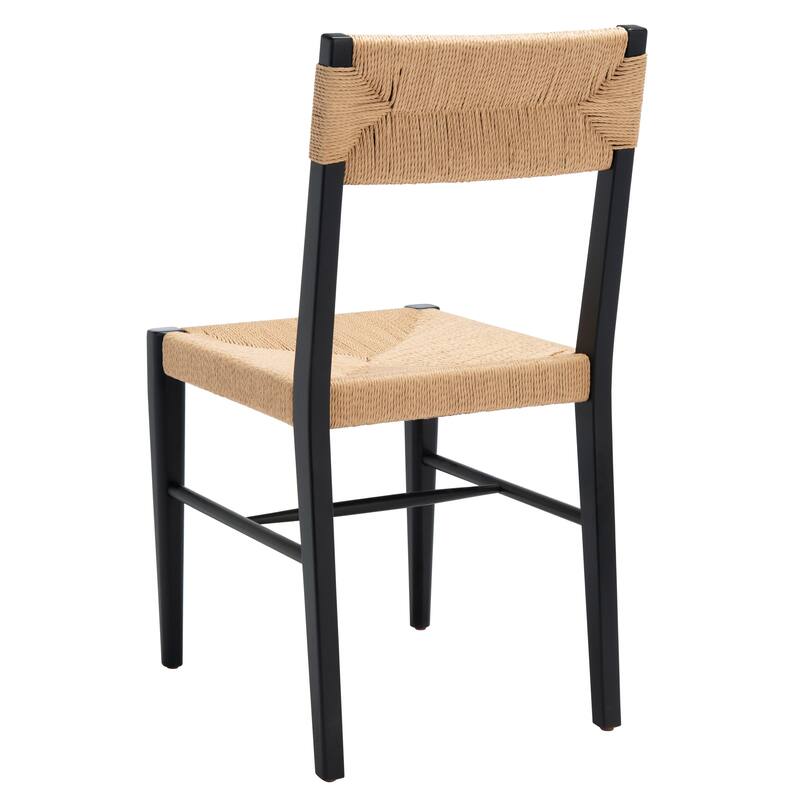 SAFAVIEH Couture Shazia Rattan Dining Chair (Set of 2) - 16.3" W x 21.3" L x 34" H - 16Wx21Dx34H