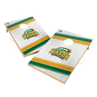 George Mason University Patriots Regulation 2x4 Cornhole Set
