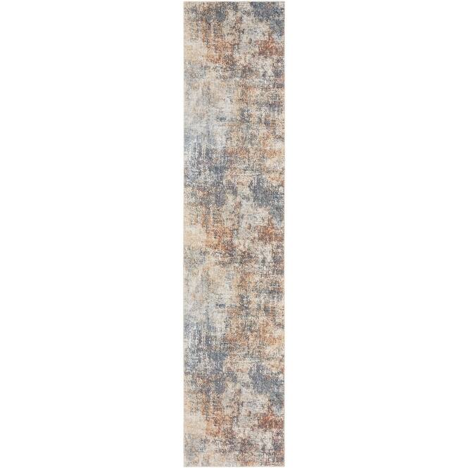 Nourison Astra Machine Washable Abstract Area Rug - 2' 2" x 12' - Multicolor - Runner