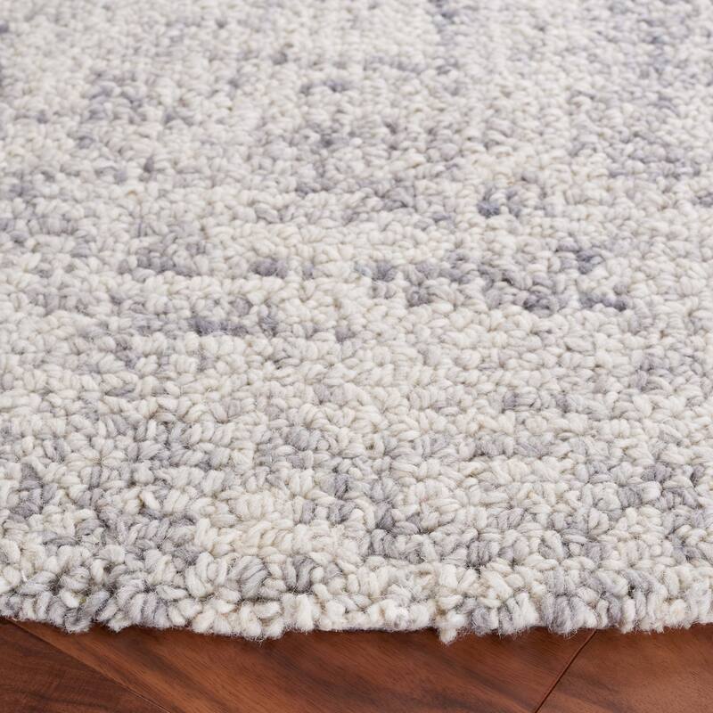 SAFAVIEH Handmade Abstract Euphrasie Modern Wool Rug