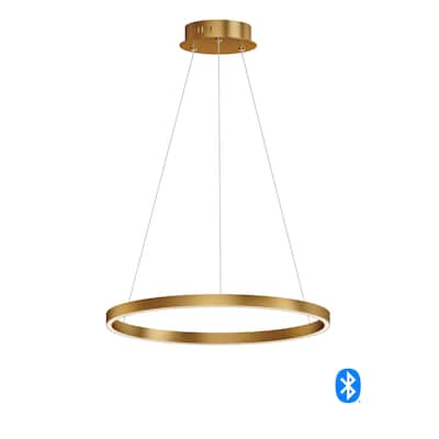 Groove 24" LED Pendant
